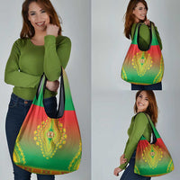 Burkina Faso African Dashiki Grocery Bag - Wonder Print Shop