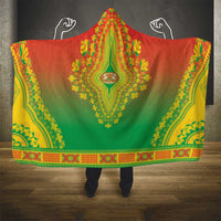 Burkina Faso African Dashiki Hooded Blanket - Wonder Print Shop