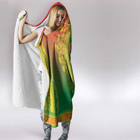 Burkina Faso African Dashiki Hooded Blanket - Wonder Print Shop