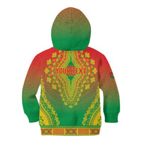 Personalized Burkina Faso African Dashiki Kid Hoodie - Wonder Print Shop