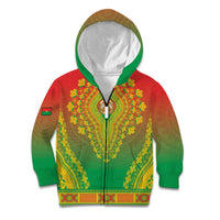Personalized Burkina Faso African Dashiki Kid Hoodie - Wonder Print Shop