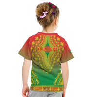 Personalized Burkina Faso African Dashiki Kid T Shirt - Wonder Print Shop