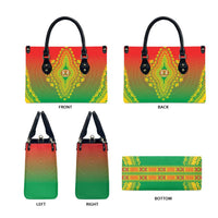 Burkina Faso African Dashiki Leather Bag - Wonder Print Shop