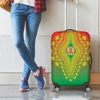 Burkina Faso African Dashiki Luggage Cover - Wonder Print Shop
