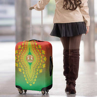 Burkina Faso African Dashiki Luggage Cover - Wonder Print Shop