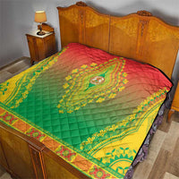 Burkina Faso African Dashiki Quilt - Wonder Print Shop