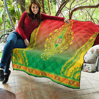 Burkina Faso African Dashiki Quilt - Wonder Print Shop