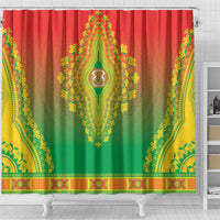 Burkina Faso African Dashiki Shower Curtain - Wonder Print Shop