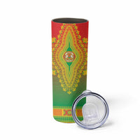 Personalized Burkina Faso African Dashiki Skinny Tumbler - Wonder Print Shop