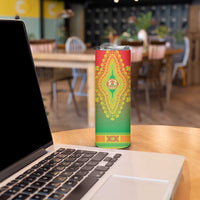Personalized Burkina Faso African Dashiki Skinny Tumbler - Wonder Print Shop