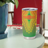 Personalized Burkina Faso African Dashiki Tumbler Cup - Wonder Print Shop