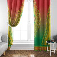 Burkina Faso African Dashiki Window Curtain - Wonder Print Shop
