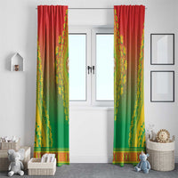 Burkina Faso African Dashiki Window Curtain - Wonder Print Shop
