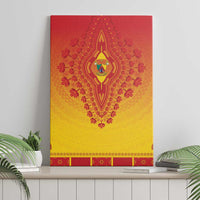 Cameroon African Dashiki Canvas Wall Art - Wonder Print Shop