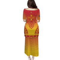Personalized Cameroon African Dashiki Puletasi - Wonder Print Shop