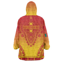 Personalized Cameroon African Dashiki Wearable Blanket Hoodie - Wonder Print Shop