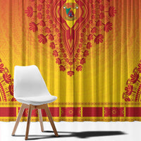 Cameroon African Dashiki Window Curtain - Wonder Print Shop