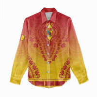 Personalized Cameroon African Dashiki Women Casual Shirt - Wonder Print Shop