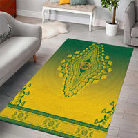 Ghana African Dashiki Area Rug - Wonder Print Shop