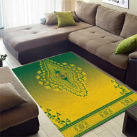 Ghana African Dashiki Area Rug - Wonder Print Shop