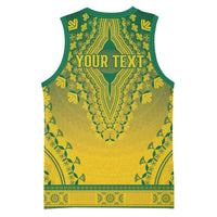 Personalized Ghana African Dashiki Basketball Jersey - Wonder Print Shop