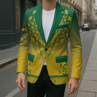 Personalized Ghana African Dashiki Blazer - Wonder Print Shop