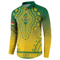 Personalized Ghana African Dashiki Button Sweatshirt - Wonder Print Shop