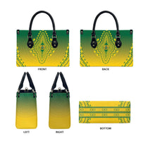 Ghana African Dashiki Leather Bag - Wonder Print Shop