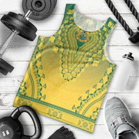 Personalized Ghana African Dashiki Men Tank Top - Wonder Print Shop