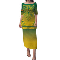 Personalized Ghana African Dashiki Puletasi - Wonder Print Shop