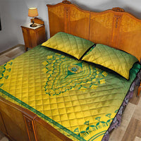 Ghana African Dashiki Quilt Bed Set - Wonder Print Shop