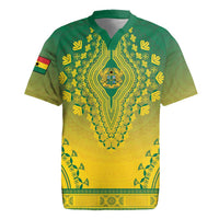 Personalized Ghana African Dashiki Rugby Jersey - Wonder Print Shop