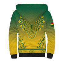 Personalized Ghana African Dashiki Sherpa Hoodie - Wonder Print Shop