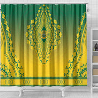 Ghana African Dashiki Shower Curtain - Wonder Print Shop