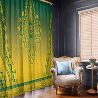Ghana African Dashiki Window Curtain - Wonder Print Shop
