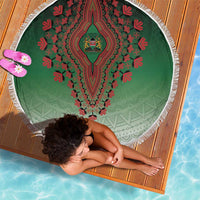 Kenya African Dashiki Beach Blanket - Wonder Print Shop