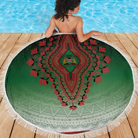 Kenya African Dashiki Beach Blanket - Wonder Print Shop