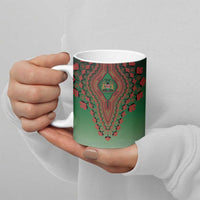 Personalized Kenya African Dashiki Ceramic Mug - Wonder Print Shop