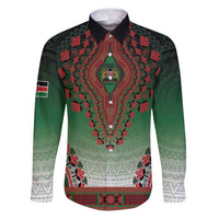 Personalized Kenya African Dashiki Family Matching Puletasi and Hawaiian Shirt - Wonder Print Shop