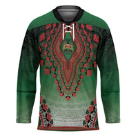 Personalized Kenya African Dashiki Hockey Jersey - Wonder Print Shop