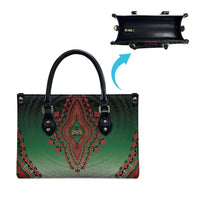 Kenya African Dashiki Leather Bag - Wonder Print Shop