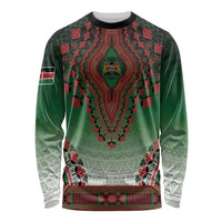 Personalized Kenya African Dashiki Long Sleeve Shirt - Wonder Print Shop