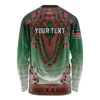 Personalized Kenya African Dashiki Long Sleeve Shirt - Wonder Print Shop