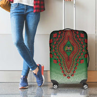 Kenya African Dashiki Luggage Cover - Wonder Print Shop