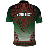 Personalized Kenya African Dashiki Polo Shirt - Wonder Print Shop
