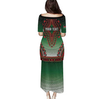 Personalized Kenya African Dashiki Puletasi - Wonder Print Shop