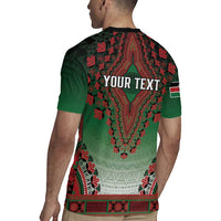 Personalized Kenya African Dashiki Rugby Jersey - Wonder Print Shop