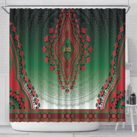 Kenya African Dashiki Shower Curtain - Wonder Print Shop