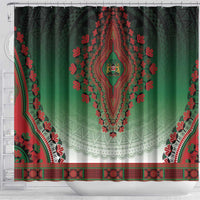 Kenya African Dashiki Shower Curtain - Wonder Print Shop