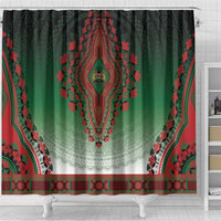 Kenya African Dashiki Shower Curtain - Wonder Print Shop